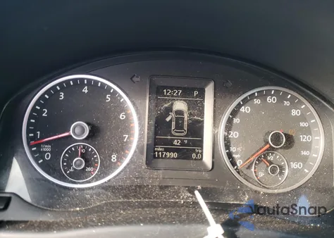 2012 Volkswagen Tiguan S z USA, uszkodzony, nr VIN WVGAV7AX4CW557615